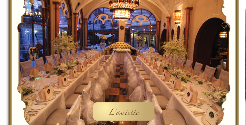 The Chateau Spa & Organic Wellness Resort - L'assiette Table Arrangement